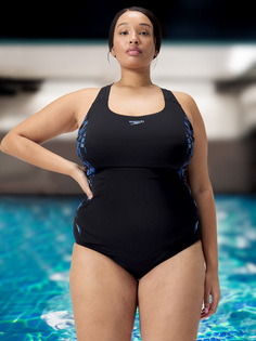 Купальник слитный женский Speedo Medalist, Черный