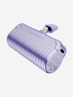 Внешний аккумулятор ROCK P86 Fast Charging Power Bank 4800mAh фиолетовый, Фиолетовый Xiaomi