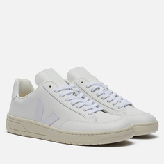 Кроссовки VEJA V-12 Leather, цвет белый, размер 38 EU