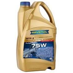 Масло трансмиссионное RAVENOL MTF-3, 75W, 4 л, 1 шт.