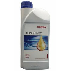 Минеральное моторное масло Honda 4 Stroke Marine Oil API SJ 10W-30, 1 л, 1 шт.