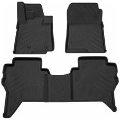 Коврики в салон полиуретановые для Mitsubishi Pajero IV (06-Н. В.), Rezkon