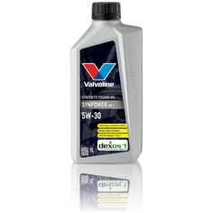 Синтетическое моторное масло VALVOLINE SynPower DX1 5W-30, 1 л, 1 шт.