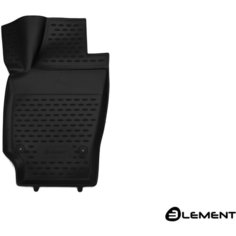Коврик 3D в салон подходит для VOLKSWAGEN Polo (V, Vp) 2009-2020, передний левый, хб, 1 шт. (полиуретан) / Фольксваген Поло Element
