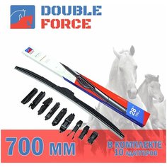 Щетка стеклоочистителя гибридная DFHY28 (700 мм.) Double Force