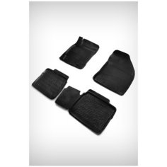 Коврики в салон резиновые комплект серия Above board Toyota Corolla седан XI E180/E170 2013-2019 высокий борт Comfort