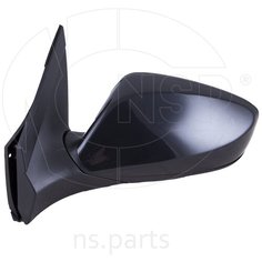 Зеркало Левое Hyundai Solaris (11-17) (Эл, Обогр, Черн.) NSP арт. NSP02876104L020CA