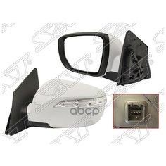 Зеркало Hyundai Tucson/Ix35 10-15 Lh Рег-Ка, Поворот, 5 Конт. Sat арт. ST-HN51-940-2