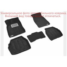 Коврики салона текстильные 3d для kia sorento prime черные (компл) seintex.89667