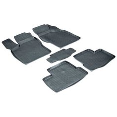 Резиновые коврики с высоким бортом для Daewoo Nexia 1994-2016 Sei Ntex