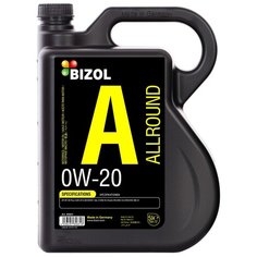 Синтетическое моторное масло BIZOL Allround 0W-20, 5 л, 1 шт.