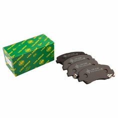 Тормозные колодки для Hyundai Solaris 1, Kia Rio 3, передние, LGR-6180, 58101-1RA00 / 58101-4LA00 / 58101-1RA05 L.G.R