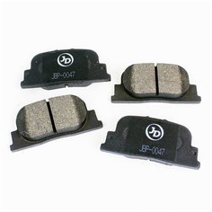 Колодки тормозные задние JBP0047 Just Drive для Geely Vision, Lifan Solano, Toyota Prius / Джаст Драйв для Джели Визион, Лифан Солано, Тойота Приус