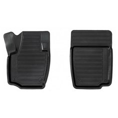 Коврики салона резиновые с бортиком для Skoda Rapid, (передняя пара) Avtodriver