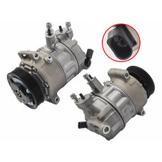 Компрессор Кондиционера Skoda Octavia 12-20 / Rapid 12- / Volkswagen Golf 12-19 / Polo 20- Sat арт. ST-245-0001