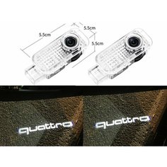 Штатная подсветка дверей Ауди Quattro Autostar Germany