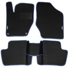 Автомобильные коврики ЭВА (EVA) для CITROEN C4 (II) / Ситроен С4 / 2010-н. в. + подпятник + 2 логотипа АвтоЕва.рф