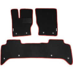 Автомобильные коврики (автоковрики) ЭВА (EVA) ЕВА для LAND ROVER RANGE ROVER (IV) / Ленд Ровер Рендж Ровер 4 / 2012-2022 + подпятник + 2 логотипа АвтоЕва.рф