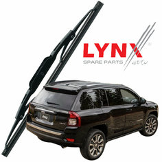 Дворник задний Jeep Compass (1) MK / Джип Компасс 2006 2007 2008 2009 2010 2011 2012 2013 2014 2015 Щетка стеклоочистителя задняя, 280мм Lyn Xauto