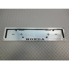 Рамка для номера (нержавеющая сталь, с надписью Honda), 1шт (3740) Ls Car