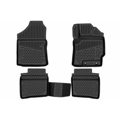 Коврики 3D в салон для TOYOTA Corolla Fielder 2012-, 4WD, правый руль, 4шт. (полиуретан) Element