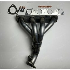 Выпускной коллектор паук 4-1 для LADA Vesta 16V 1.6-1.8L (Не версии Sport) с обманкой (комплект с прокладками, гайками, болтами) ТЗСК