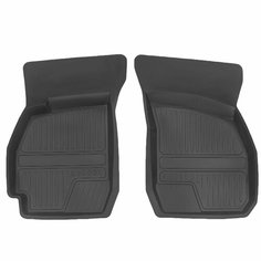 Коврики салона передние для Hyundai Accent (1999-2012), резина, 2 шт Atoll Group
