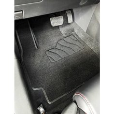 Ворсовые коврики LUX CHANGAN CS55 PLUS / Changan Uni S / Чанган ЦС 55 плюс / Юни С черные Seintex