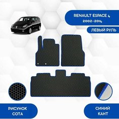 Комплект ковриков SaVakS для Renault Espace 4 2002-2014 / Авто / Аксессуары / Эва