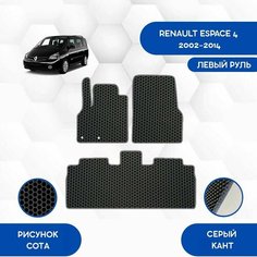 Комплект ковриков SaVakS для Renault Espace 4 2002-2014 / Авто / Аксессуары / Эва