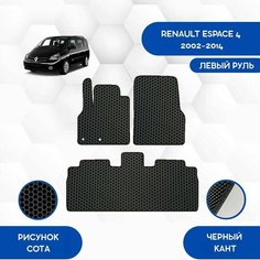 Комплект ковриков SaVakS для Renault Espace 4 2002-2014 / Авто / Аксессуары / Эва