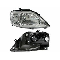 Блок фара для а/м лада ларгус LADA LARGUS/рено логан RENAULT LOGAN 2010- правая (под корректор) Gamma