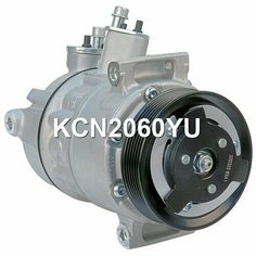 Компрессор кондиционера Audi A1, A3, Q3, TT (Ауди А1, А3, Ку3, ТТ) / Skoda Superb, Rapid (Шкода Рапид) / Seat Toledo, Leon (Сеат Толедо, Леон) / Volkswagen Polo, Golf, Passat (Фольксваген Поло, Гольф, Пассат), новый Krauf