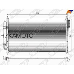 SAT ST-NSW3-394-0 Радиатор NISSAN Teana J31 (2003-2008) кондиционера