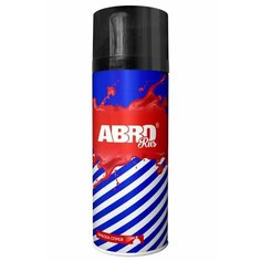 Краска-спрей акриловая № 04 чёрная матовая ABRO RUS SPO-004-R