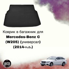 Коврик в багажник Mercedes-Benz C (W205) (универсал) (2014-н. в.) Sei Ntex