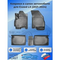 Коврики в салон автомобиля для Exeed LX (2021-2024), NPA11-C115-320 Unidec
