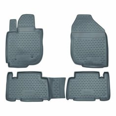 Коврики салона для Toyota RAV4 (2006-2010) серые / Тойота РАВ4 3 Element