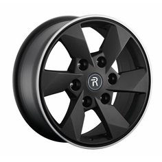Колесный диск Replay TY394 16x7" PCD6x139,7 ET30 D106,1 черный матовый с проточенным ободом