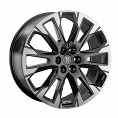 Колесный диск Replay CL69 20x8" PCD6x120 ET50 D67,1 черный глянцевый с полированными лучами