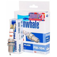 Свеча зажигания FINWHALE FSI104 IRIDIUM для а/м Chevrolet Aveo, Cruze, Orlando, Opel Astra с дв. 1.4-1.6