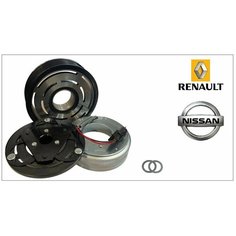 Муфта компрессора кондиционера на Renault Duster Fluence 1.6 Nissan Juke (F15) Pulsar Нет бренда
