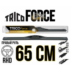 Щетка TRICO 650 мм/1шт Беcкаркасная (RHD) FORCE