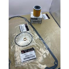 Комплект для замены масла в вариаторе (фильтр, прокладка, кольца) для Nissan X-Trail T31 Qashqai J10; Mitsubishi Outlander ASX Lancer; Renault Fluence Нет бренда