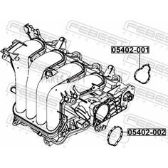 FEBEST 05402-002 Прокладка корпуса дроссельной заслонки MAZDA 3 (BK/BL) 05402-002
