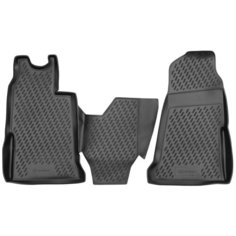 Element Коврики в салон FORD Transit, 2 части, МКПП 2006-2014, (полиуретан) / Форд Транзит