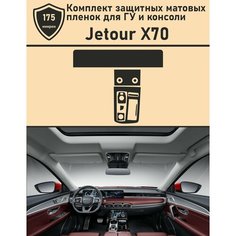 Jetour X70/Комплект защитных матовых пленок для ГУ и консоли Tonexpert.