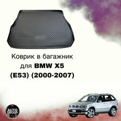 Коврик в багажник BMW X5 (E53) (2000-2007) Unidec