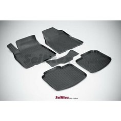 Комплект автомобильных ковриков Seintex 00877 Chrysler Sebring 2000-2007 резиновые, с высоким бортом
