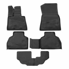 Коврики в салон 3D для BMW X7 (2019-2024) / БМВ Х7 Element